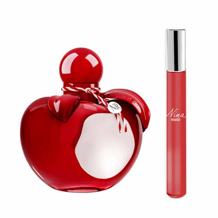 Nina Ricci Nina Rouge For Women EDT & Roll-On Gift Set - Image 3