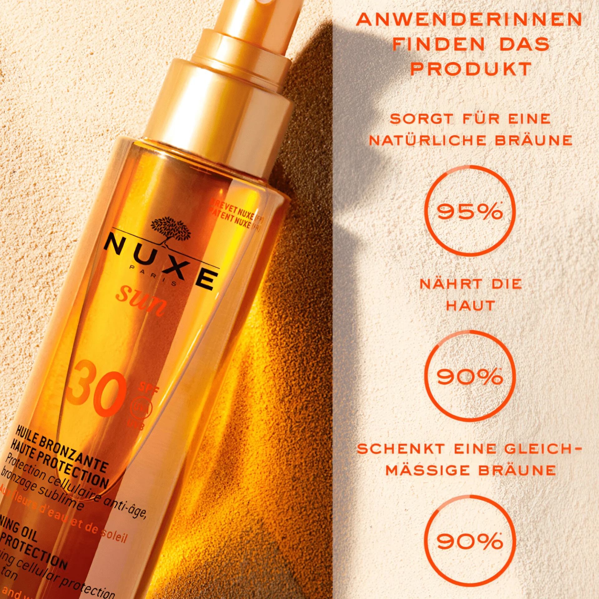 Nuxe Sun Tanning For Women Face & Body Oil - Image 6