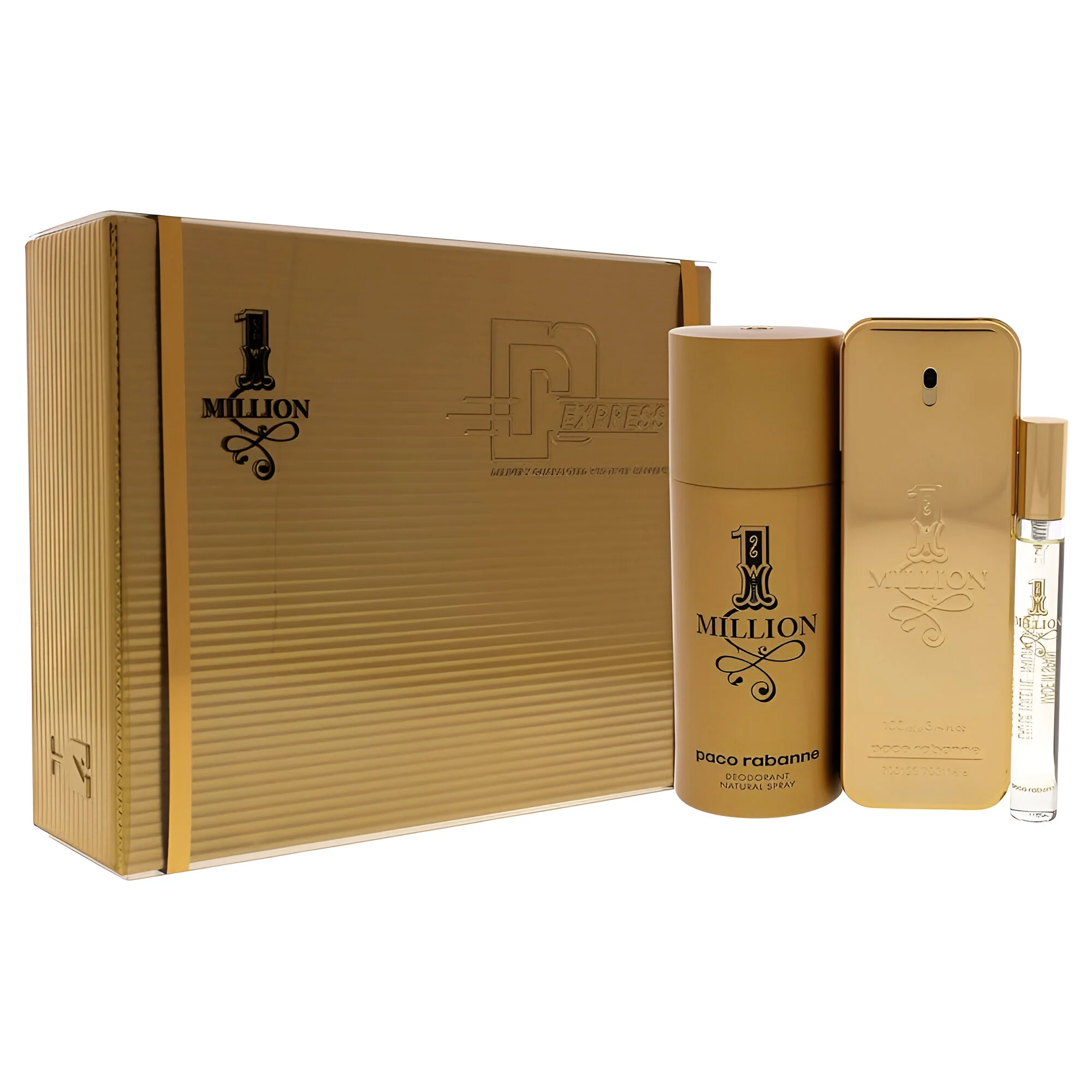 Paco Rabanne 1 Million EDT Travel Spray Set for Men - Image 5