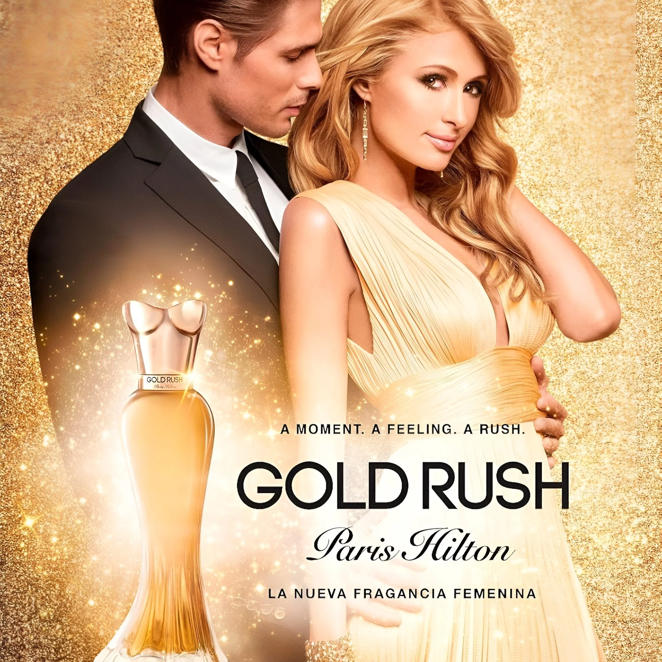 Paris Hilton Gold Rush Body Mist - Image 4