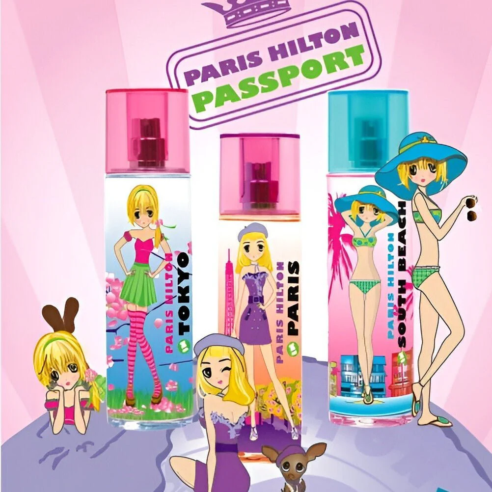 Paris Hilton Passport In Paris Body Mist - Image 3