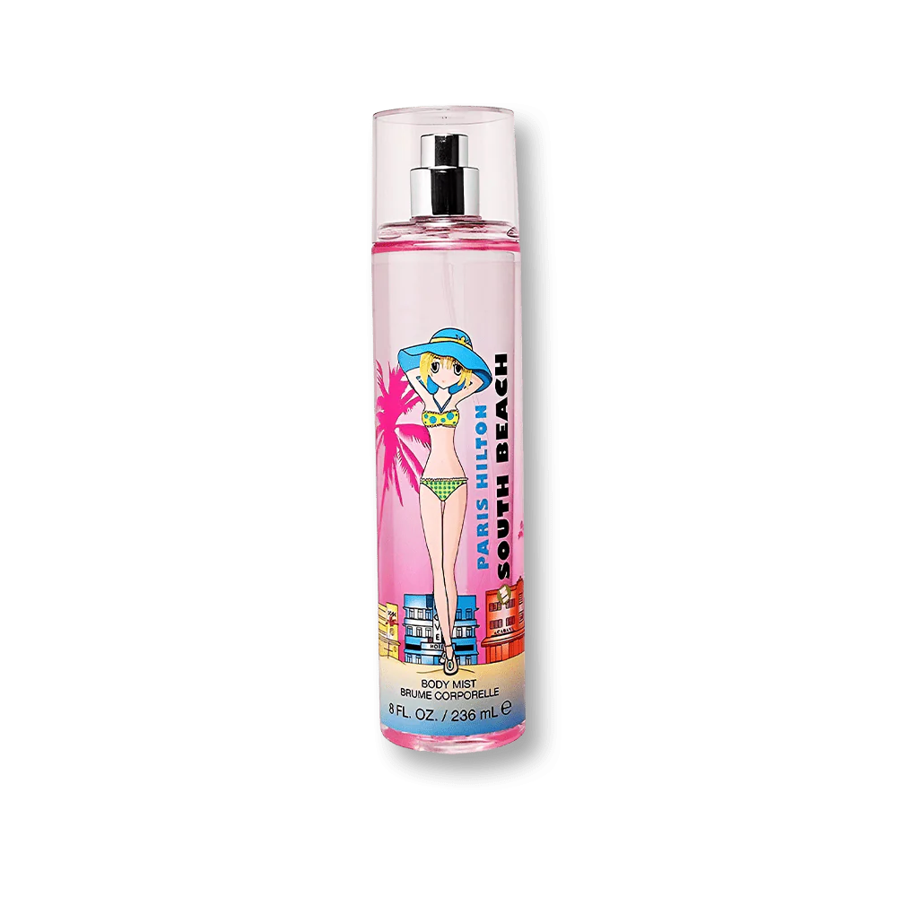 Paris Hilton Passport In South Beach Body Mist