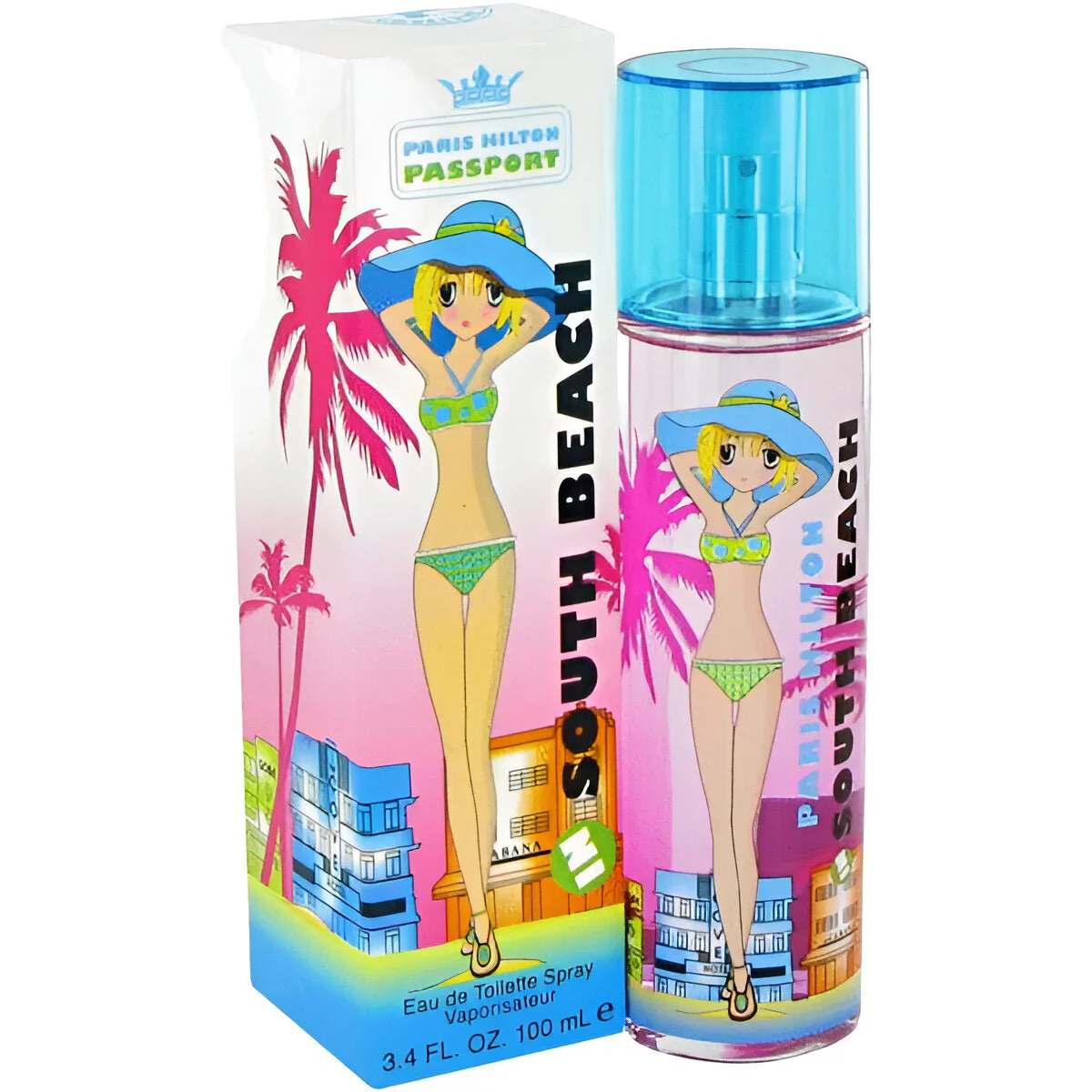 Paris Hilton Passport In South Beach Body Mist - Image 3