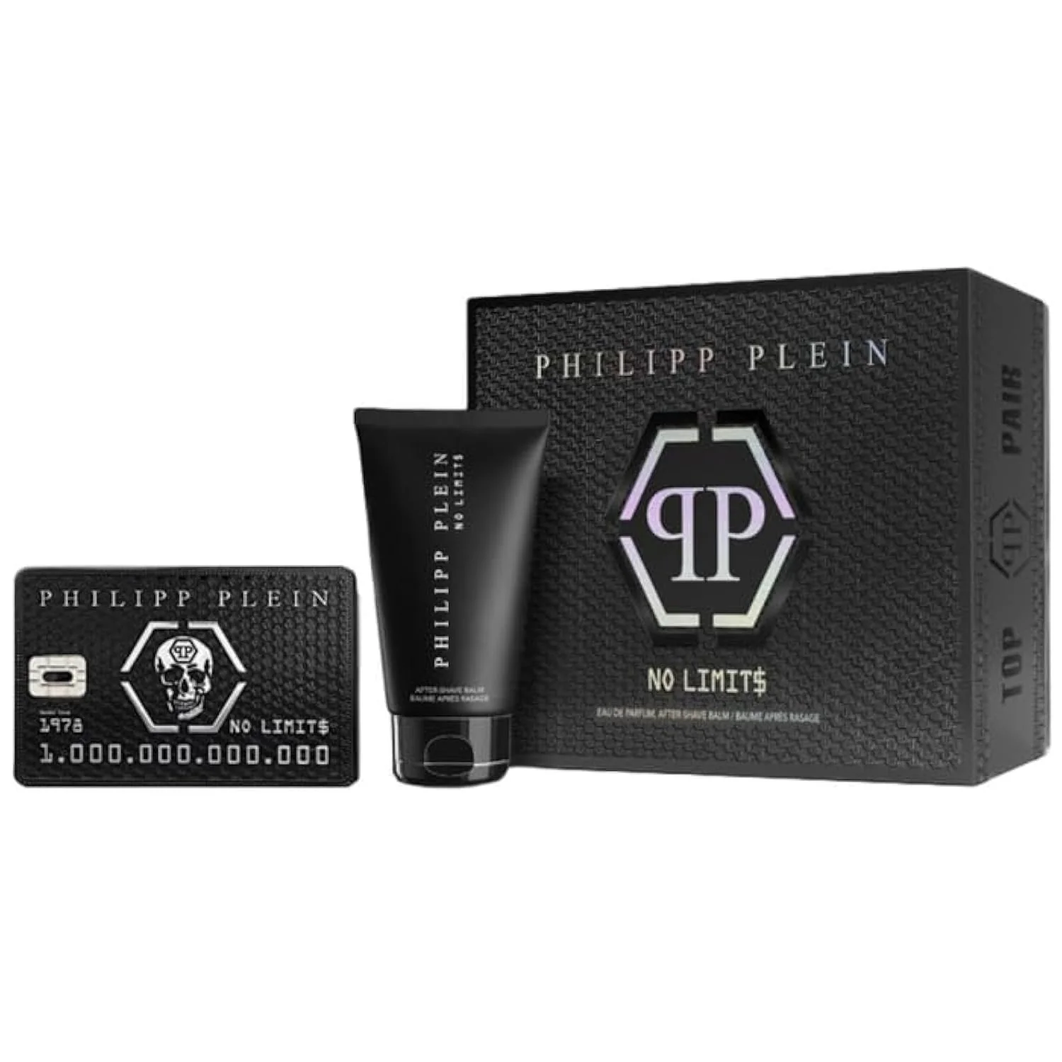 Philipp Plein No Limit EDP and Aftershave Balm Gift Set For Men