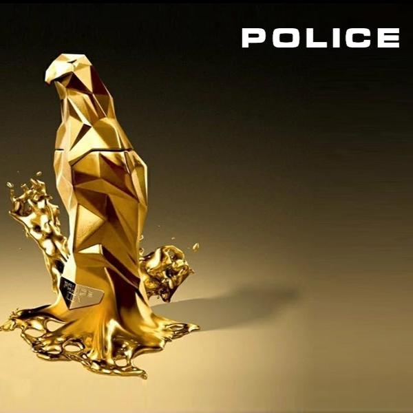 Police Icon Gold EDP For Men - Image 2