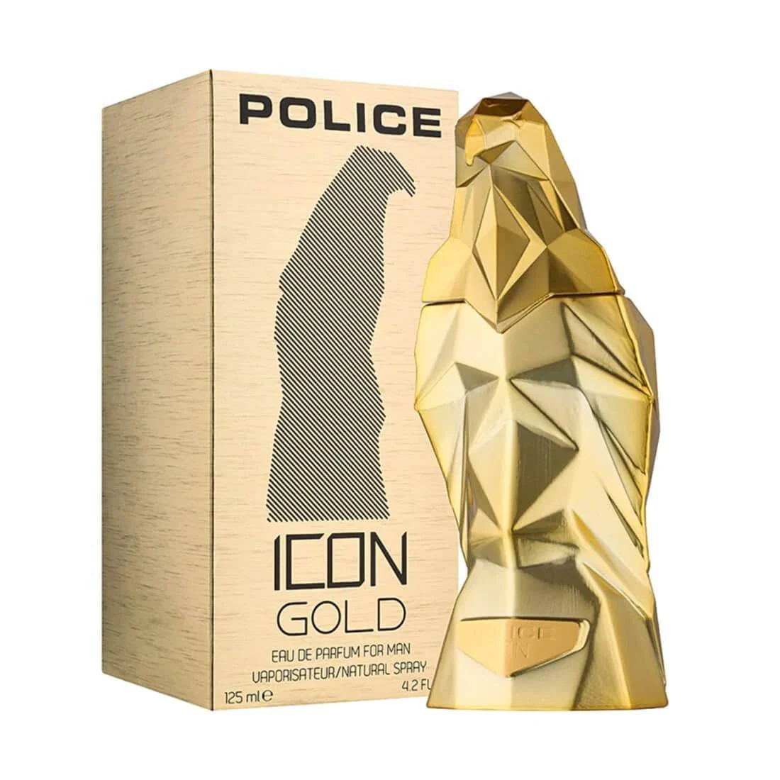 Police Icon Gold EDP For Men - Image 4