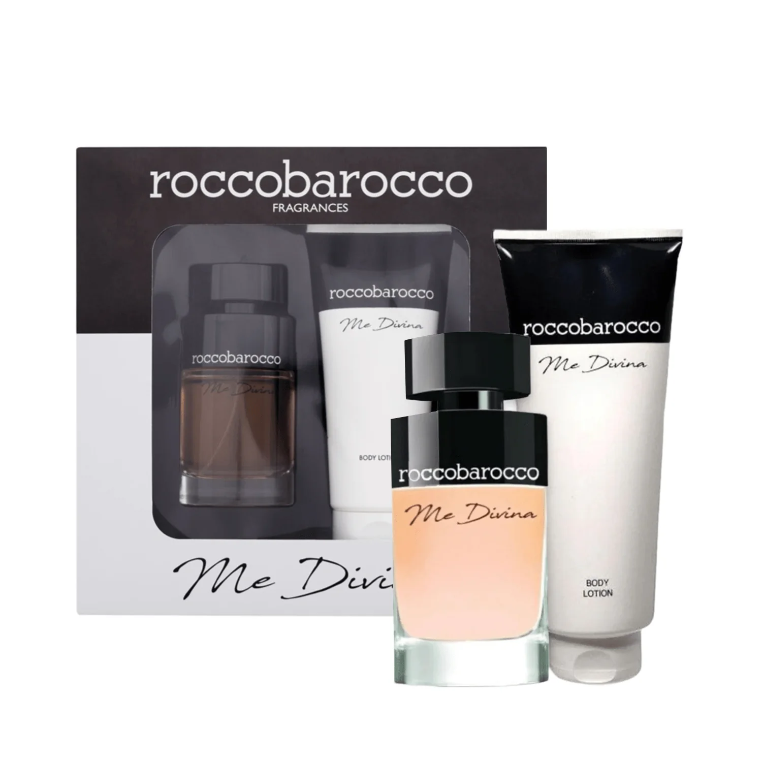 Roccobarocco Me Divina EDP Body Lotion Gift Set for Women