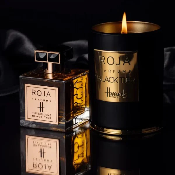 Roja Parfums H The Exclusive Black Tier Candle - Image 4