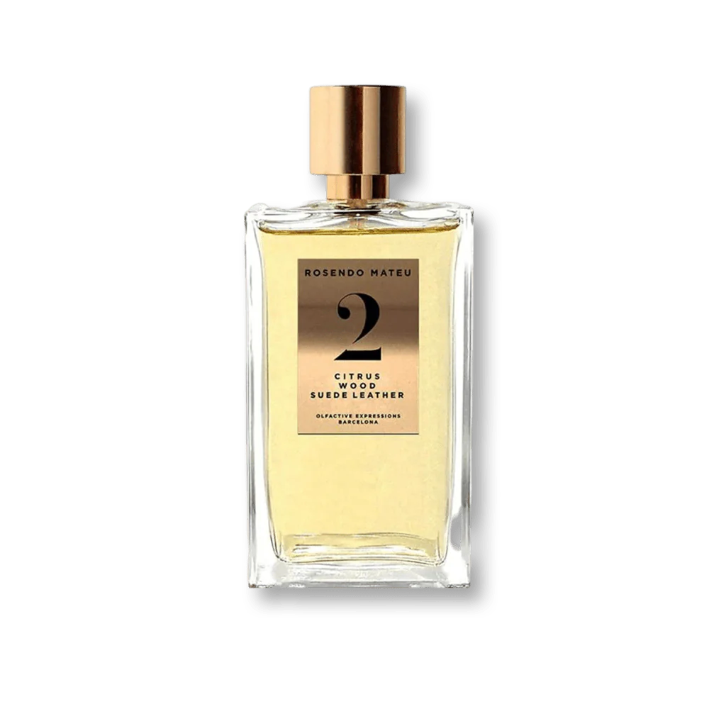 Rosendo Mateu No.2 Citrus Wood Suede Leather EDP