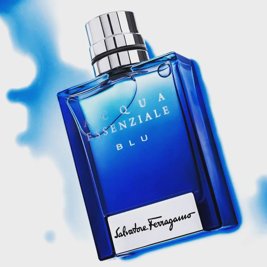 Salvatore Ferragamo Acqua Essenziale Blu EDT For Men Gift Set - Image 2