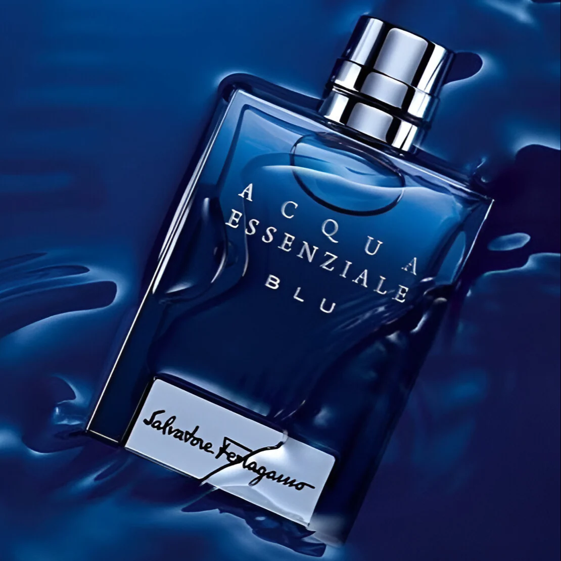 Salvatore Ferragamo Acqua Essenziale Blu EDT For Men Gift Set - Image 4