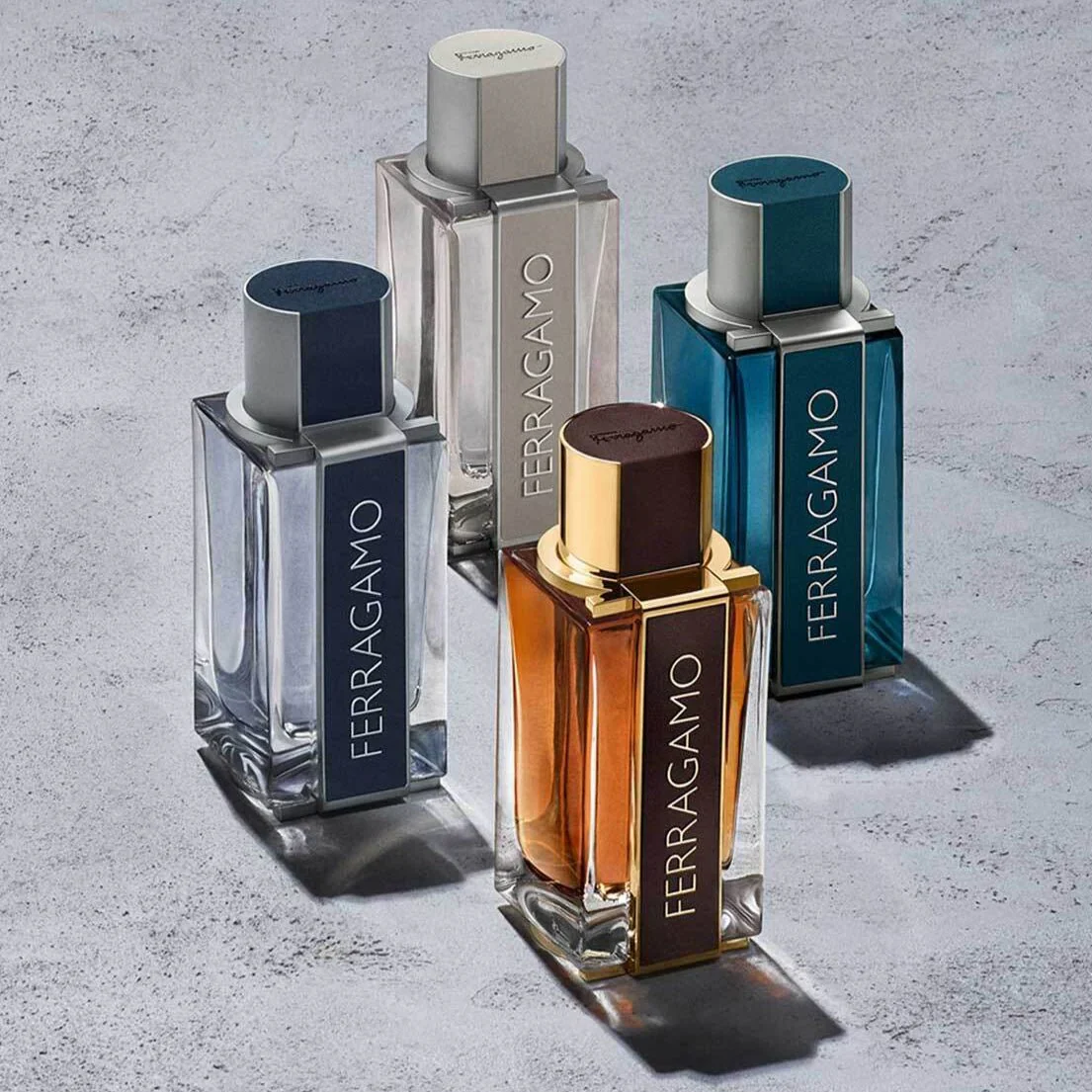 Salvatore Ferragamo Bright Leather Pour Homme Travel Set for Him - Image 5