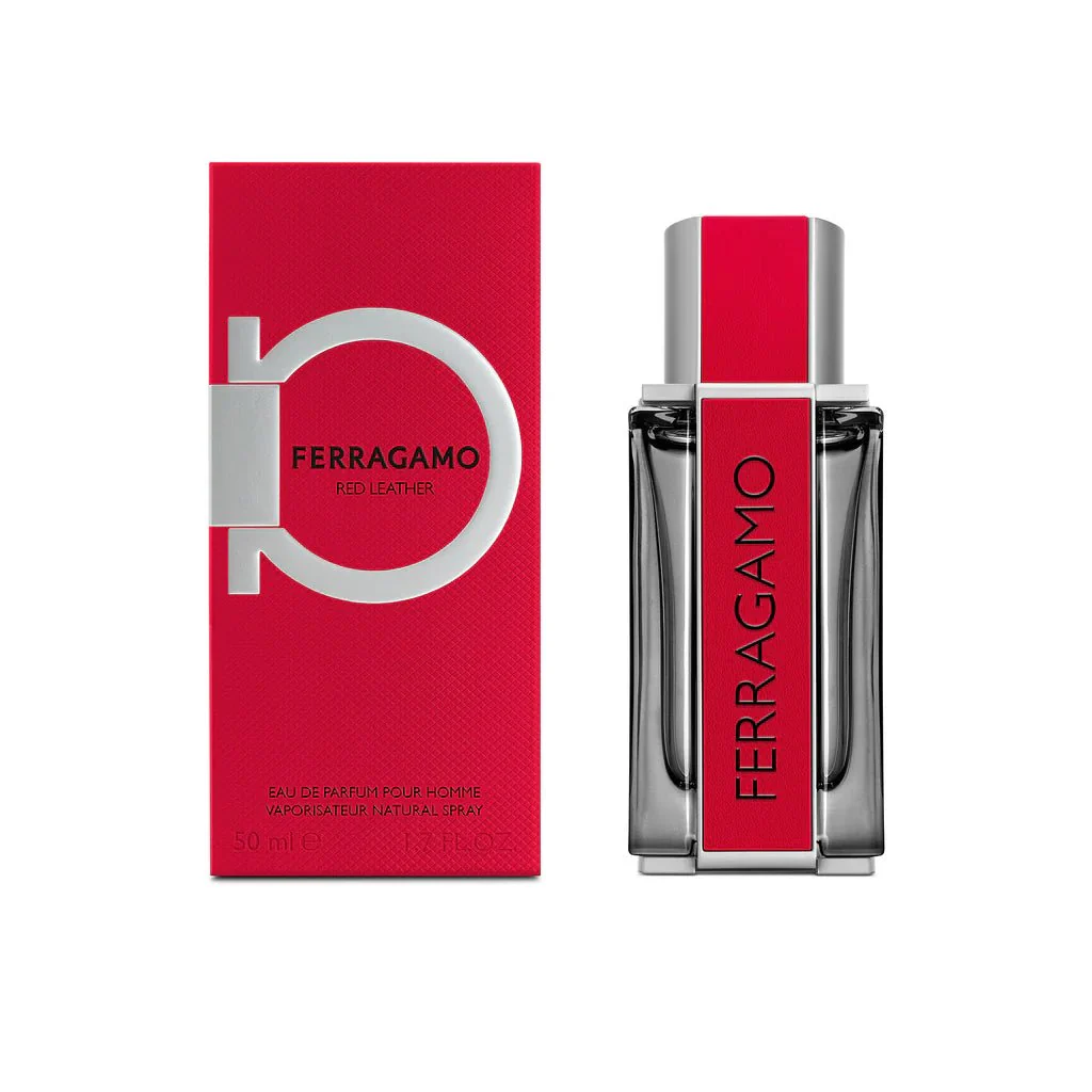 Salvatore Ferragamo Ferragamo Red Leather Pour Homme EDP - Image 4