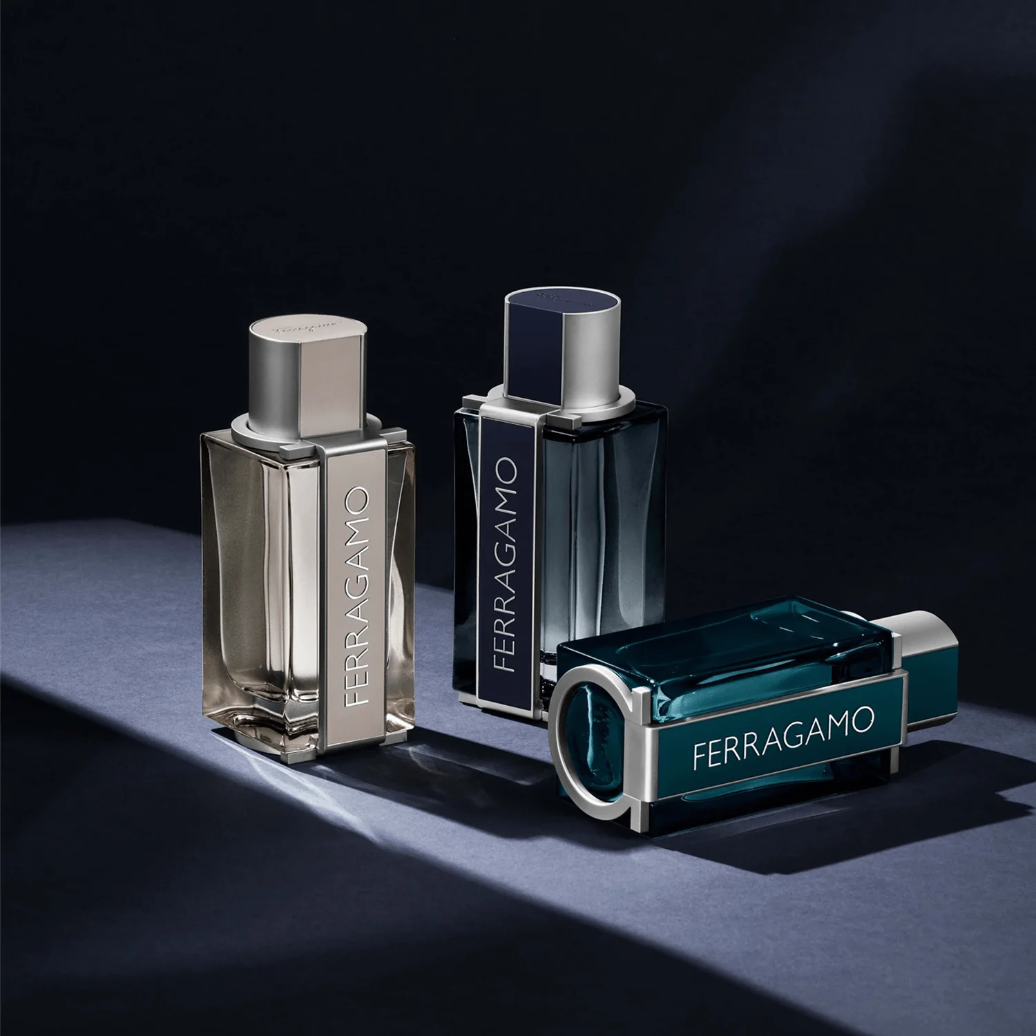 Salvatore Ferragamo Intense Leather EDP Shampoo & Shower Gel Gift Set for Men - Image 4