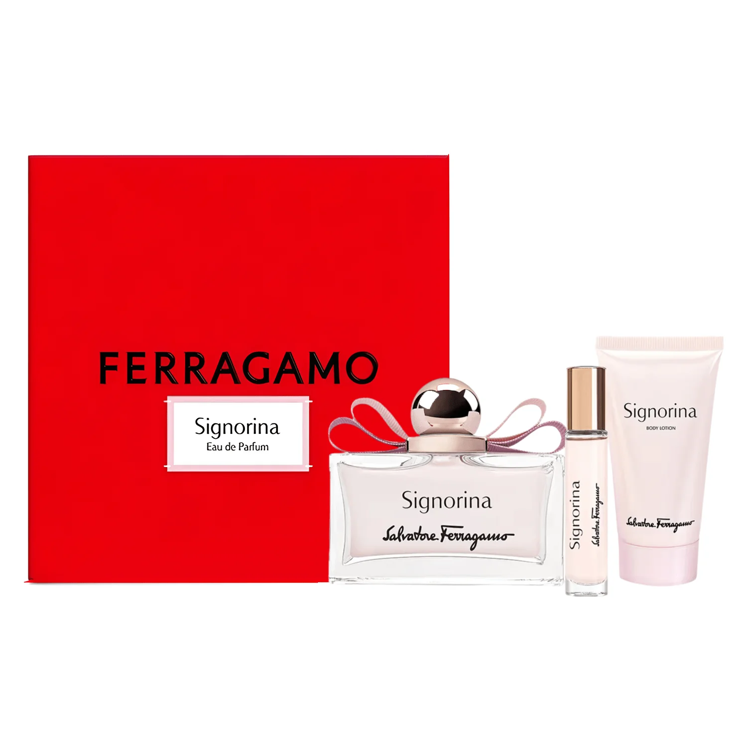 Salvatore Ferragamo Signorina EDP Body Lotion Gift Set for Women
