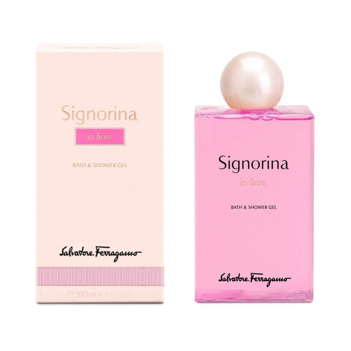 Salvatore Ferragamo Signorina In Fiore Bath & Shower Gel - Image 5