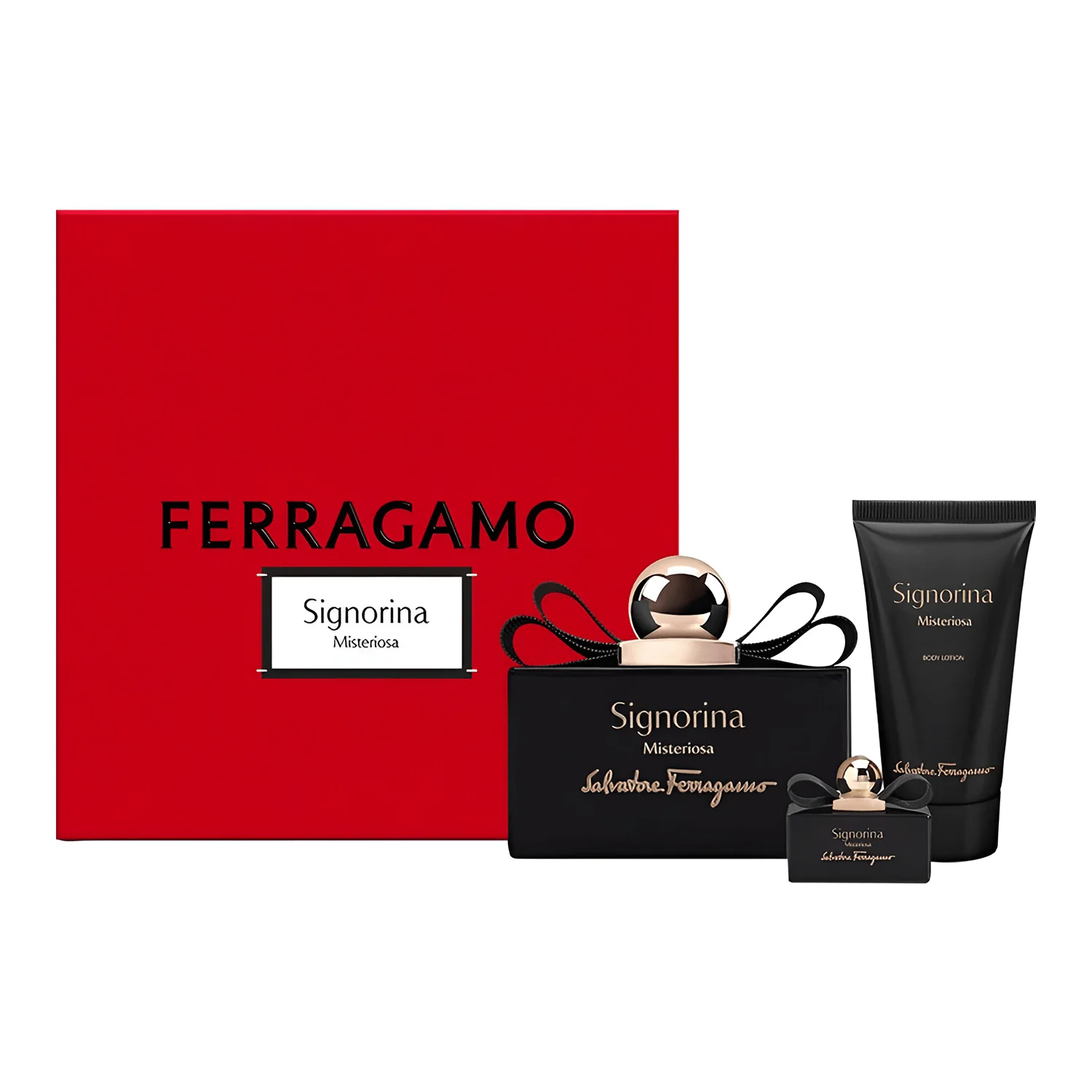 Salvatore Ferragamo Signorina Misteriosa EDP Body Lotion Gift Set for Women