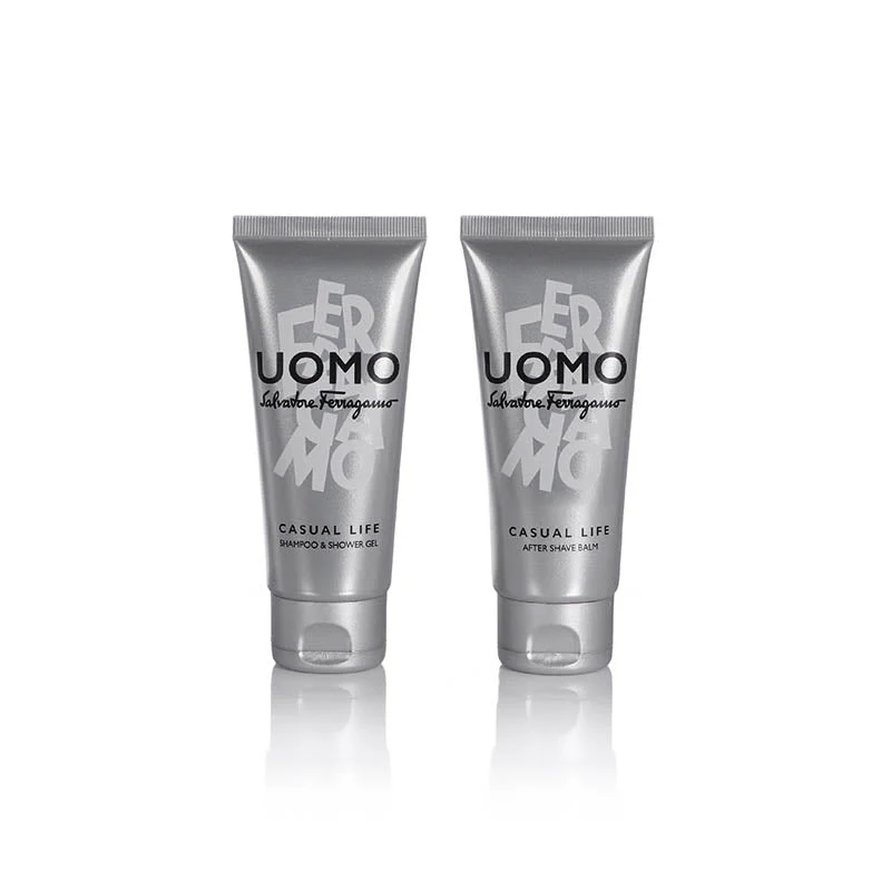 Salvatore Ferragamo Uomo Casual Life Shampoo & Shower Gel - Image 3