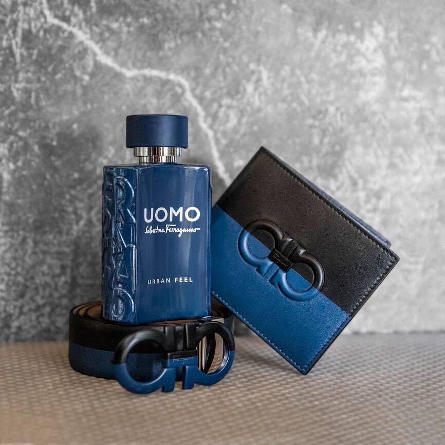Salvatore Ferragamo Uomo & Urban Feel Mini EDT Travel Gift Set - Image 3