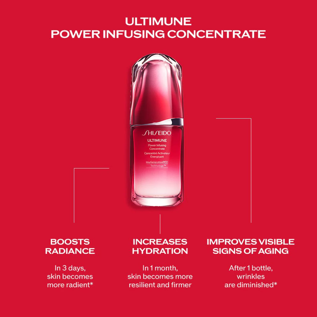 Shiseido Ultimune Power Infusing Concentrate Face Serum - Image 3