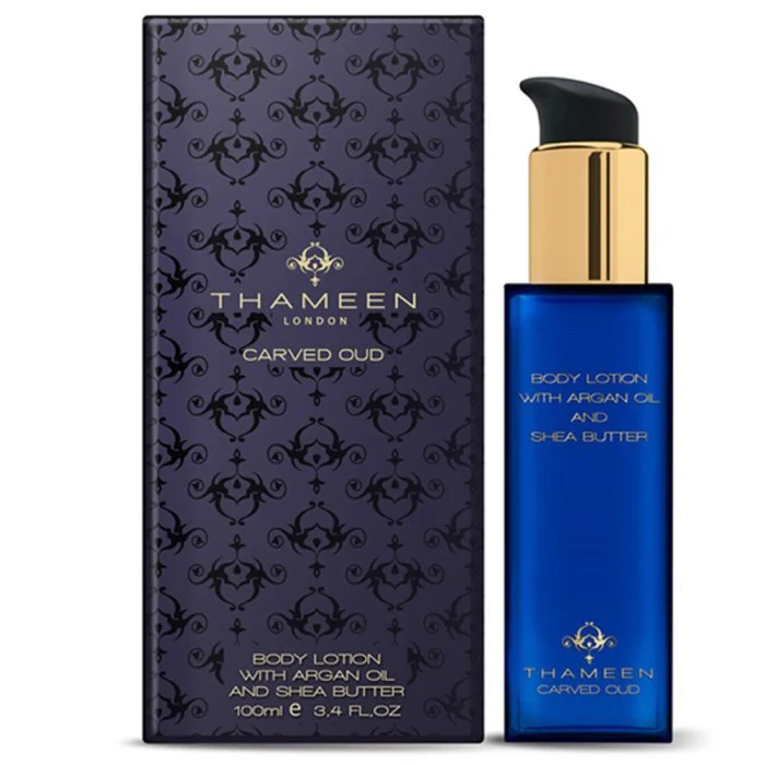 Thameen Treasure Collection Carved Oud Body Lotion - Image 5