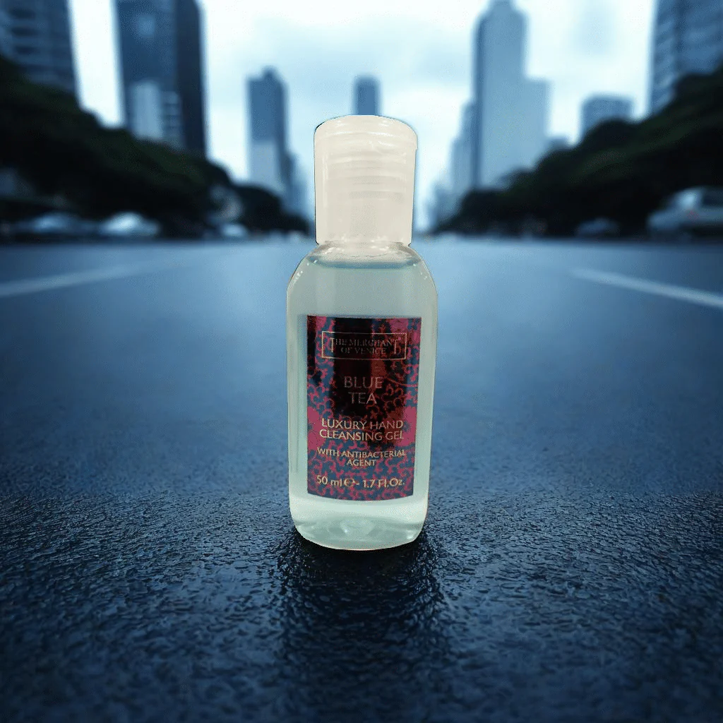 The Merchant Of Venice Blue Tea Hand Cleansing Gel - Image 2
