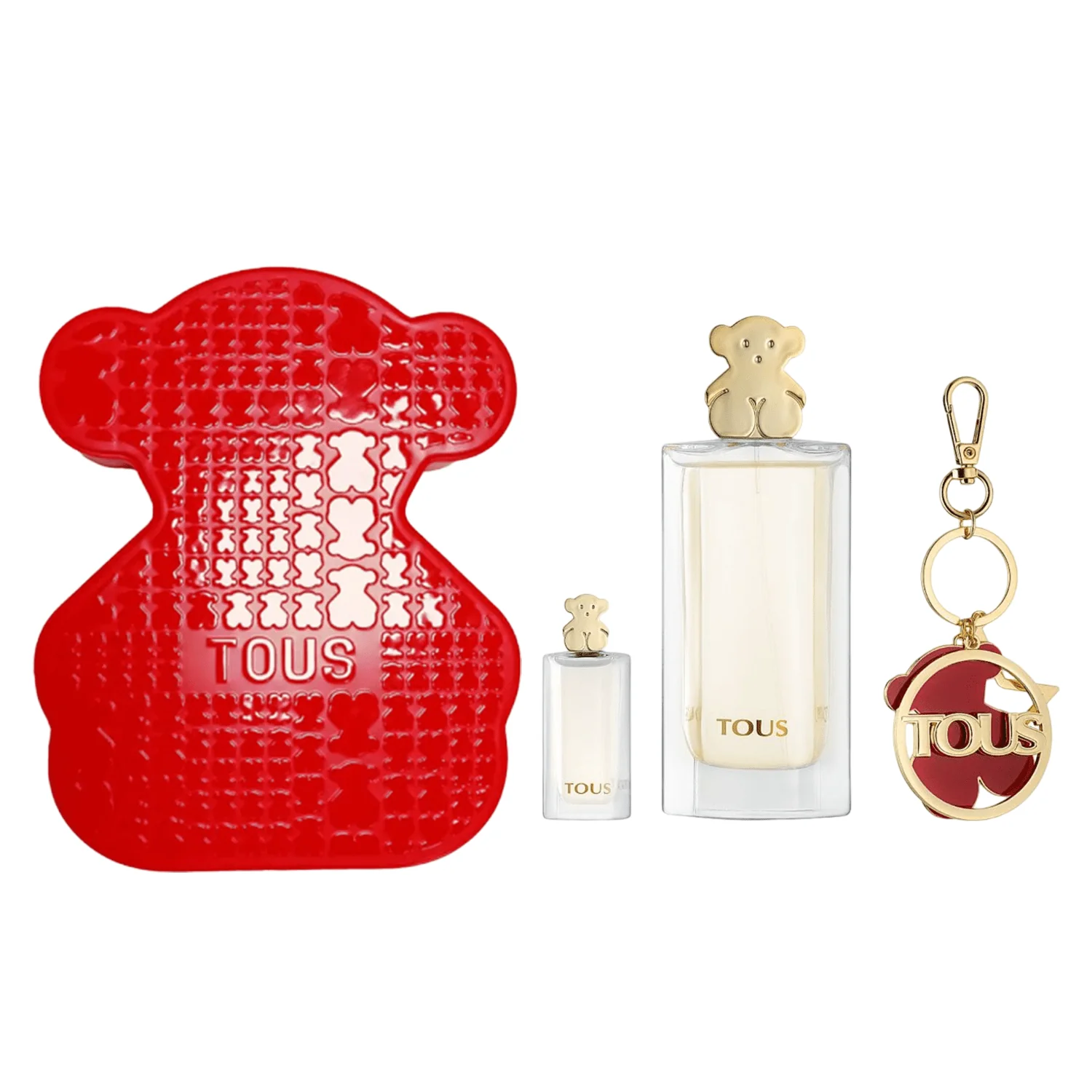 Tous Happy EDP Key Ring Gift Set for Women