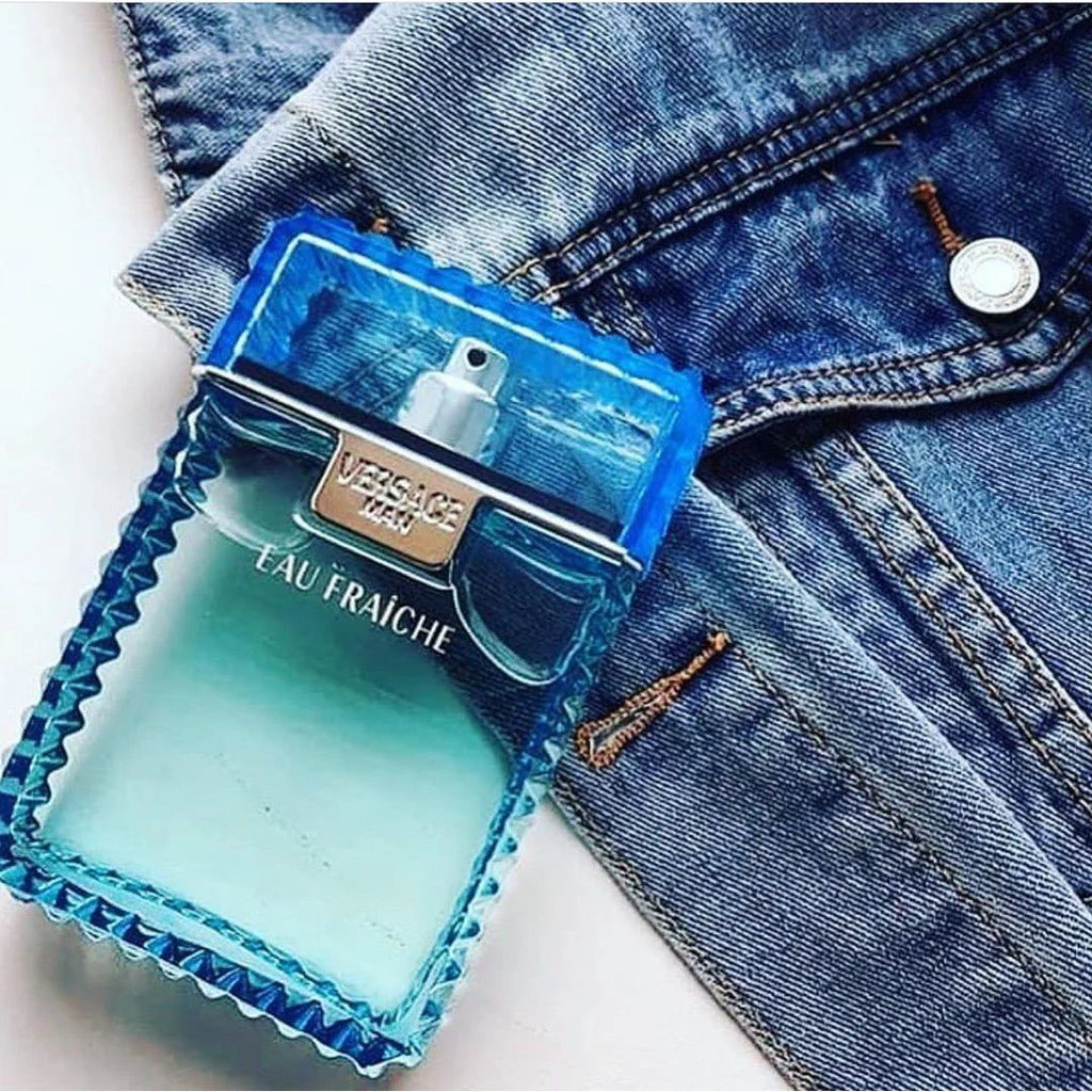 Versace Man Eau Fraiche EDT Travel Spray Set for Men - Image 2