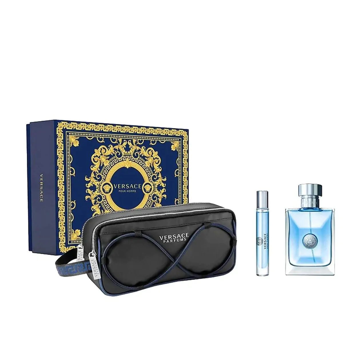 Versace Pour Homme EDT Travel Spray Gift Set for Men