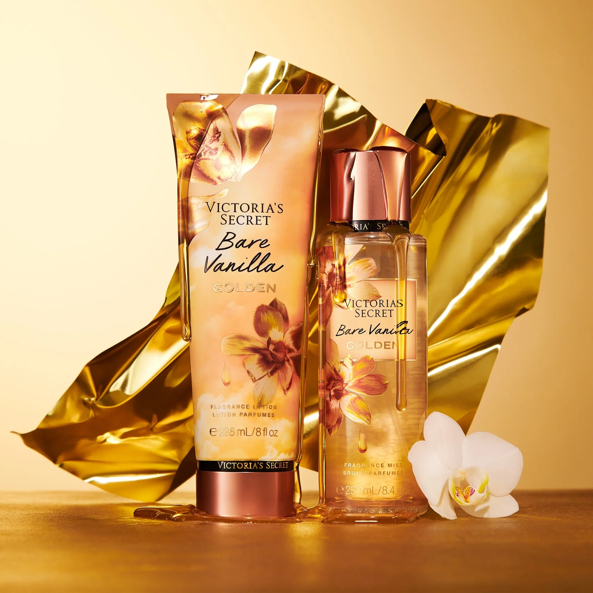 Victoria's Secret Bare Vanilla Golden Fragrance Lotion - Image 2