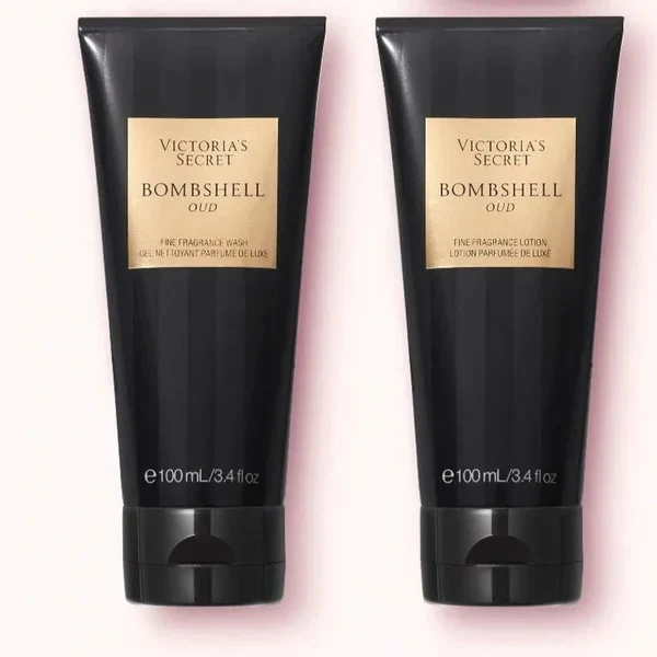 Victoria's Secret Bombshell Oud EDP Body Lotion Gift Set for Her - Image 3