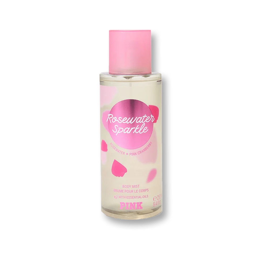 Victoria's Secret Pink Rosewater Sparkle Body Mist