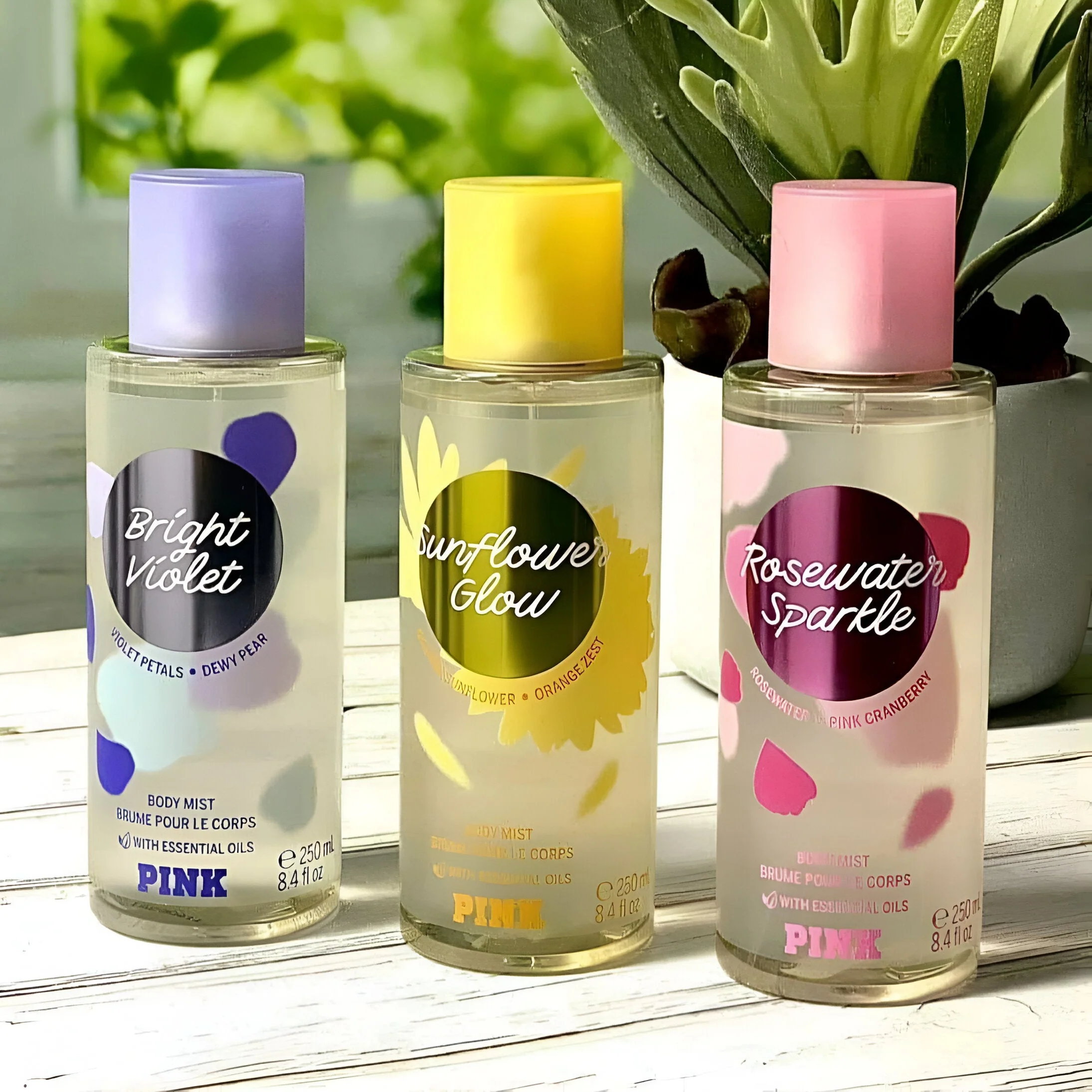 Victoria's Secret Pink Rosewater Sparkle Body Mist - Image 3
