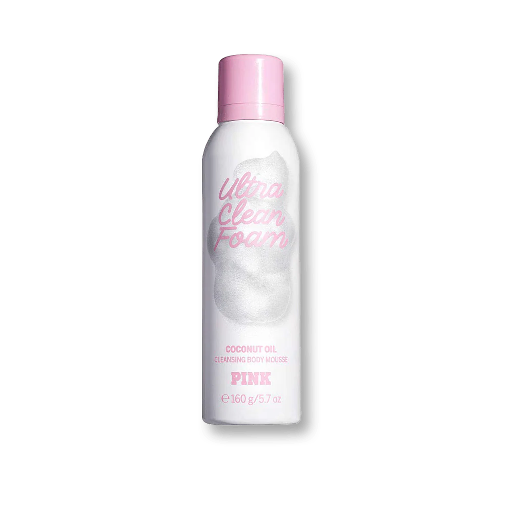 Victoria's Secret Pink Ultra Clean Foam Coconut Oil Body Mousse