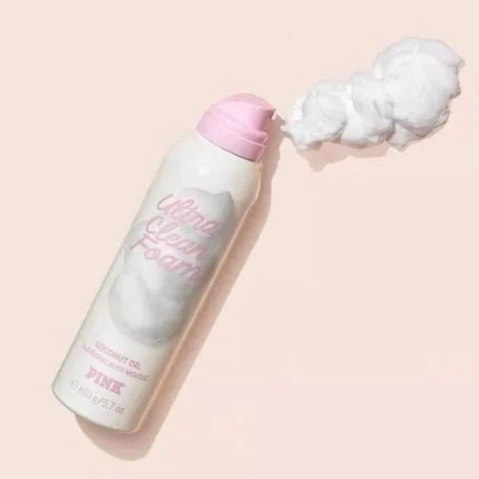 Victoria's Secret Pink Ultra Clean Foam Coconut Oil Body Mousse - Image 2
